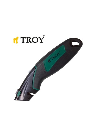 Troy 21605 Profesyonel Trapez Maket Bıçağı, 2 Yedek Bıçaklı