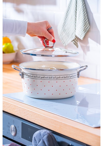 Acar Feel Good Emaye Kızartma Tenceresi - 22 Cm Renkli