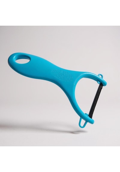 1 Adet Ergonomik Renkli Sebze Meyve Soyacak Mavi Diğer