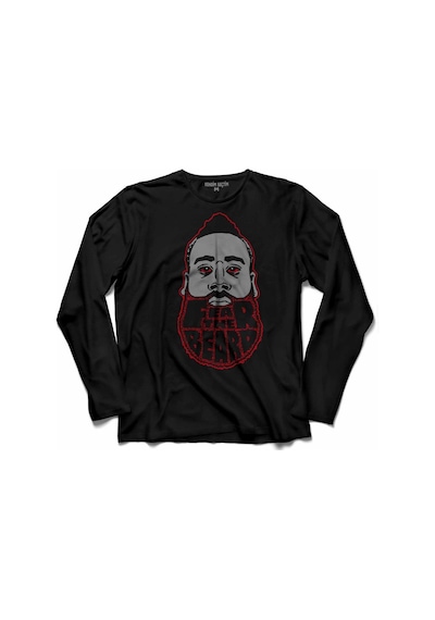 Hames Harden Fear The Beard Ftb Rocket Uzun Kollu Tişört