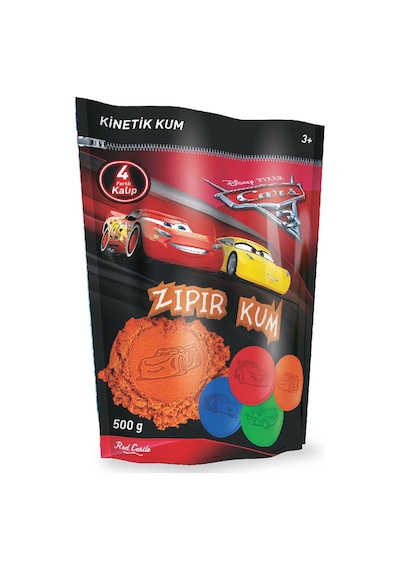 Disney Cars 3 Zıpır Kum 500 G,-red Castle Zkp500-63 Turuncu