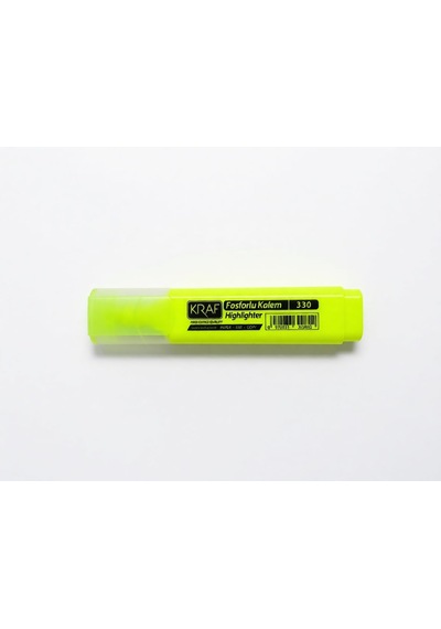 Kraf 330 Sarı Fosforlu Kalem 124-Pembe