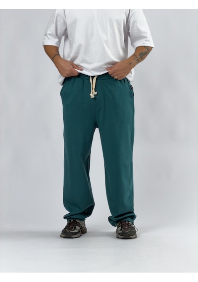 Cocopelli Paça Ayarlamalı Regular Yeşil Erkek Jogger Pantolon Coc3566