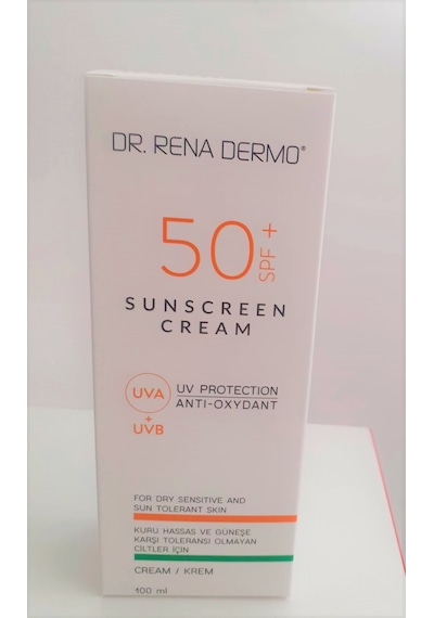 Dr. Rena Dermo Kuru Hassas Ciltler İçin Güneş Kremi SPF50+ 100 ML
