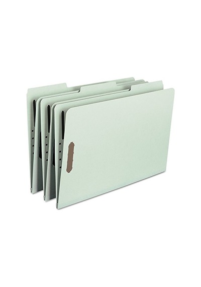 % 100 Geri Dönüşümlü Baskı Panosu Bağlantı Elemanı Dosya Klasörü, 2 Bağlantı Elemanı, 1/3 Kesimli Tab, 1 G
