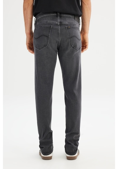 Pamuklu Staight Fit Normal Kesim Cepli Esnek Jean Kot Denim Pantolon Lee Gri