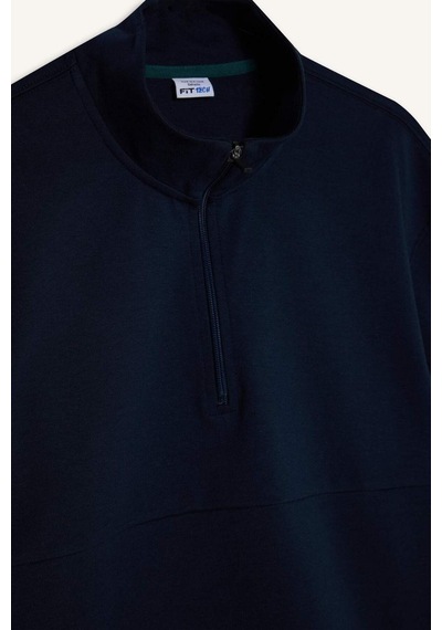 Defacto Standart Fıt Sweatshirt G8676ax25wnnv253 Lacivert-nv253