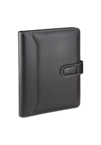 Organizer Ajanda Tarihsiz Çizgili 20x26 CM - Siyah