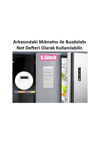 Manyetik Mini Sihirli Yazı Tahtası 5,5" - 14 Cm