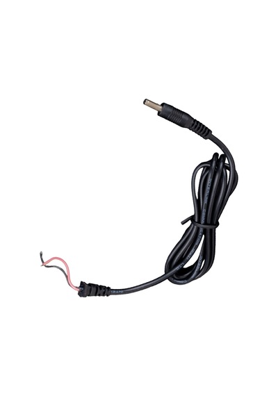 Weko Notebook Adaptörü 1.5 Metre Düz Uçlu Jacklı Siyah 3.5X1.35 MM Notebook Adaptör Kablosu