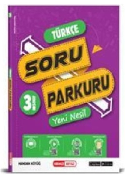 Kırmızı Beyaz 3. Sınıf Soru Bankası Parkuru Seti Hediyeli 2022-23-Harry Potter Kitap Ayracı Hediye
