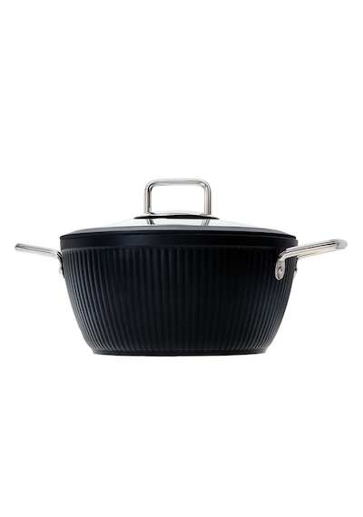 Jumbo Dublin Black Derin Tencere 24 Cm Siyah