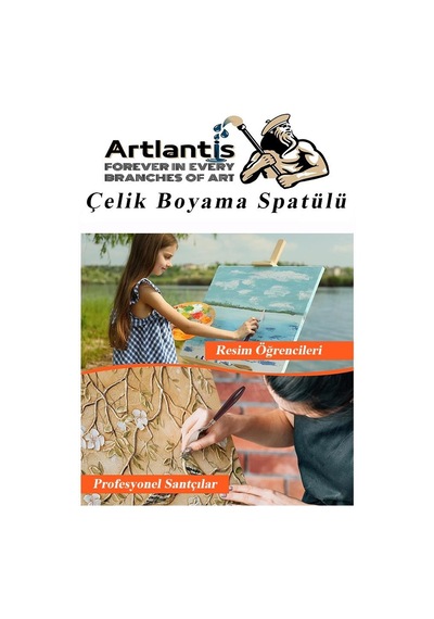 Artlantis Çelik Spatül 5'li Li Set