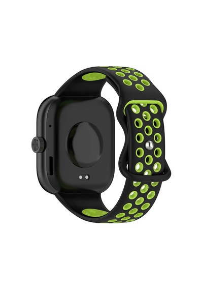 Xiaomi Redmi Watch 5 Rainbow Gently Band Kordon Beyaz Siyah Redmi Watch 5 İle Uyumlu Kordon - Beyaz - Siyah Çok Renkli