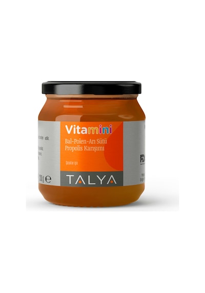 Talya Vitamini Bal-Polen-Arı Sütü-Propolis Karışımı (Çocuklar İçin) 230 G