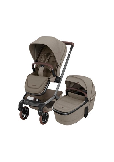 Maxi-Cosi Fame Portbebeli LED Işıklı Entegre Telefon Şarj Üniteli Premium Bebek Arabası Twillic Truffle