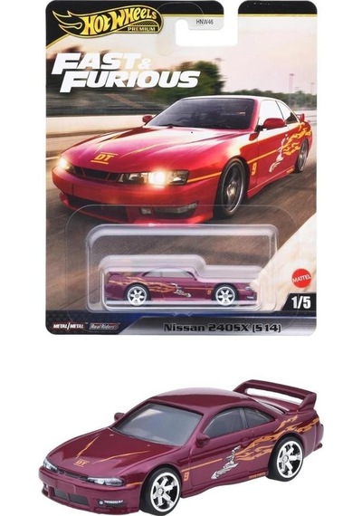 Hot Wheels Fast-furious Premium Araba Nıssan 240sx S14 Hnw46 - Jbl99 Çok Renkli
