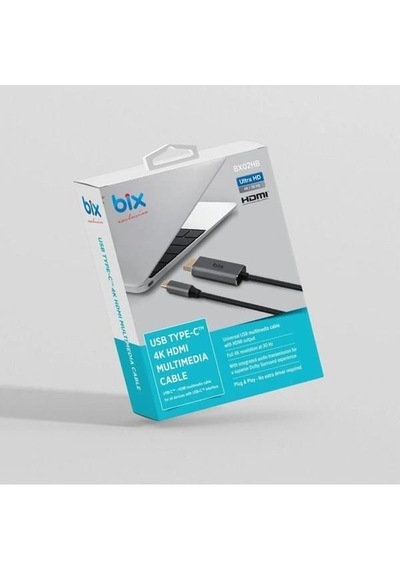 Bıx 1.8metre Bx02hb Pro Typec-hdmı Dönüştürücü Kablo-214008