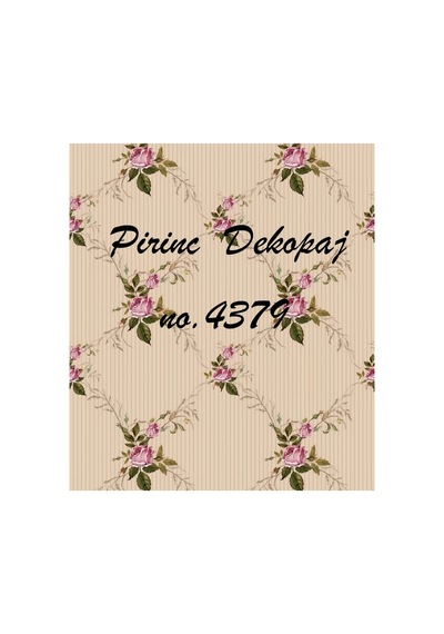 Lineart Pirinç Dekopaj 4379 Beyaz - 696502715