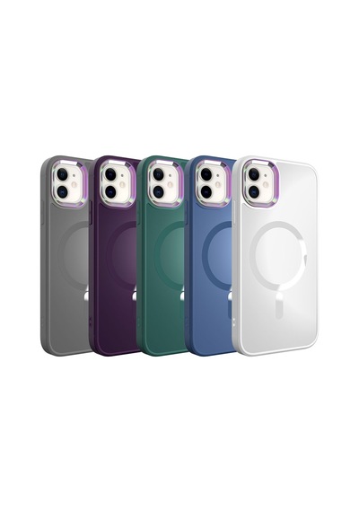 Apple Uyumlu iPhone 11 Kılıf Magsafe Wireless Şarj Özellikli Zore Stil Kılıf