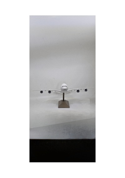 Airbus 380 Maket 36 Cm Boy 40 Cm Kanat Genişliği Beyaz