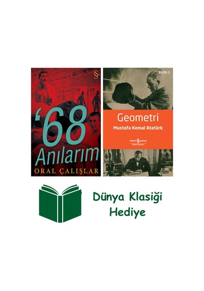 68 Anılarım + Geometri + Dünya Klasiği Hediye