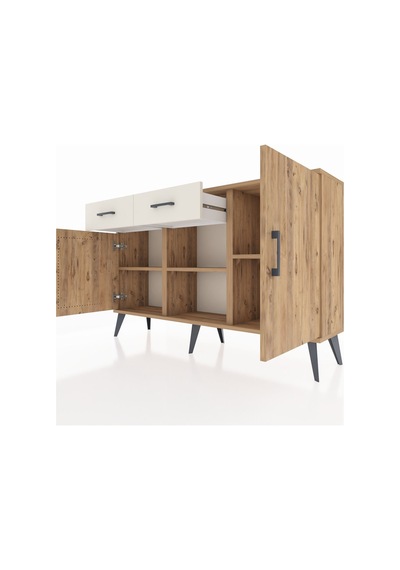 Arges Konsol 3 Raflı 2 Çekmeceli 3 Kapaklı 132x30x83 Çam-çam/aytaşı Çam/aytaşı Arges Konsol 3 Raflı 2 Çekmeceli 3 Kapaklı 132x30x83 Çam-çam/aytaşı Çam/aytaşı