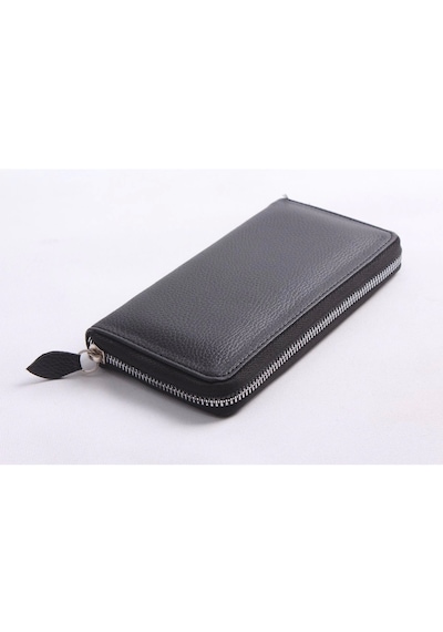 Ozka Leather Collection Telefon Bölmeli Deri Cüzdan El Çantası Portföy - Anahtarlık Hediye