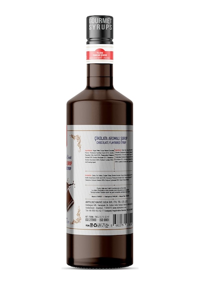 Nish Çikolata Aromalı Şurup 3 X 700 Ml - Pet Şişe
