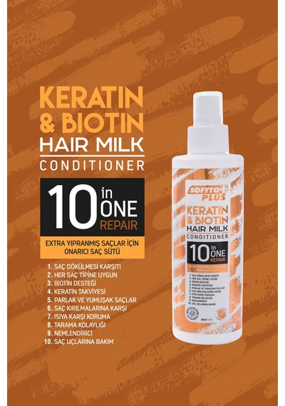 Keratin-bıotın Haır Mılk Saç Sütü 200 Ml