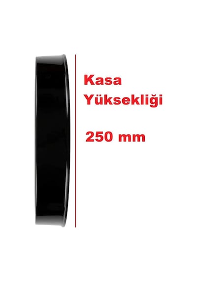 Casio Iq-05-1df Analog Duvar Saati Siyah