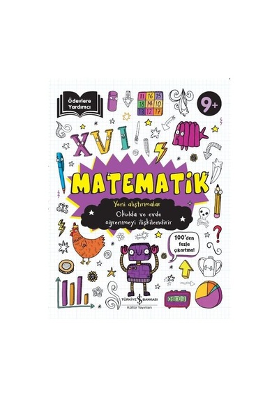 Matematik 9+ Yeni Alıştırmalar - Ödevlere Yardımcı - Carrie Lewis - İş Bankası Kültür Yayınları