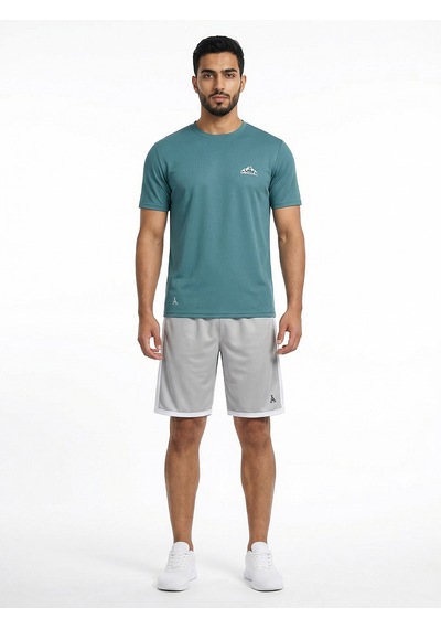 Orendahill Erkek Spor Tişört Hızlı Kuruyan Esnek Regular Fit Basic Gym Activewear Mint