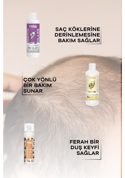 Tto Besliyici Saç Bakım Seti Beyaz
