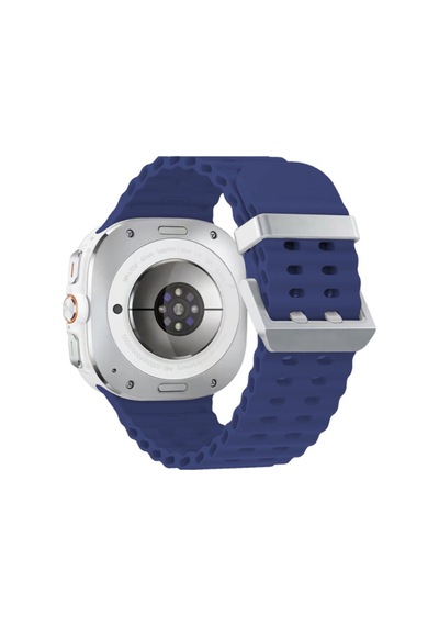 Watch 7 Ultra Kr417 Rug Silikon Kordon - Lacivert Diğer