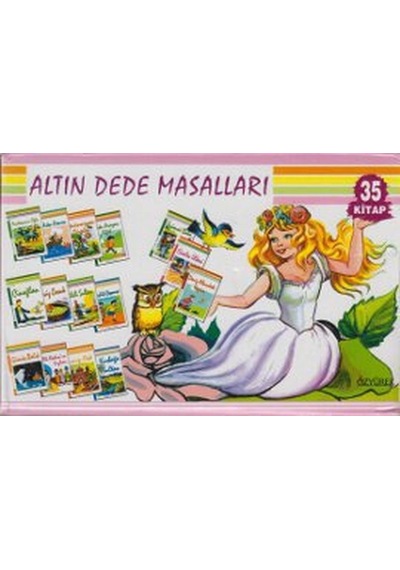 Altın Dede Masalları (35 Kitap Takım) - Remzi Özyürek -  Sabri Altınay - Özyürek Yayınevi