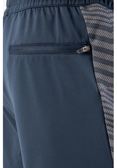 Maraton Sportswear Regular Erkek Ribana Paça Basic Navymelanj Eşofman Altı 21001-navymelanj Lacivert Melanj