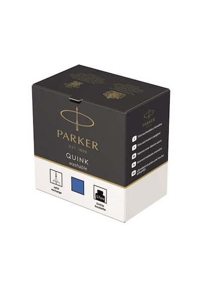 Parker Quink Şişe Mürekkep Yikanabilir Mavi