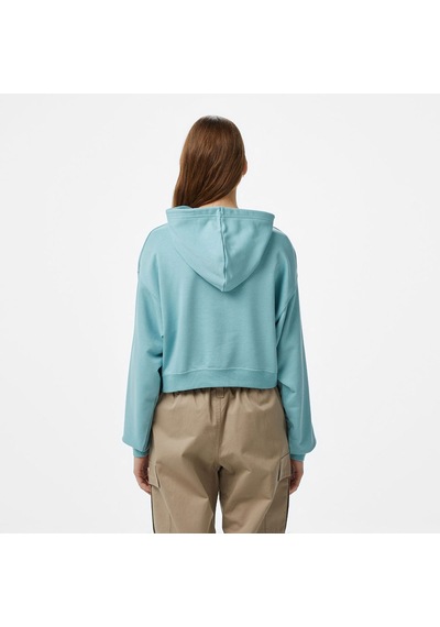 Converse Chuck Taylor Boxy Kadın Mavi Kapüşonlu Sweatshirt Mavi