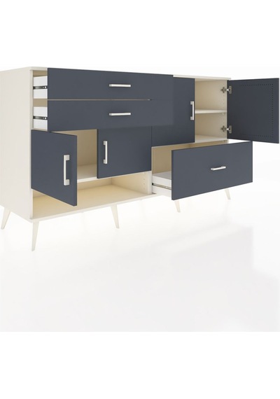 Hyperion Konsol 3 Raflı 3 Çekmeceli 4 Kapaklı 176x44x99 Aytaşı-an Aytaşı-antrasit Hyperion Konsol 3 Raflı 3 Çekmeceli 4 Kapaklı 176x44x99 Aytaşı-an Aytaşı-antrasit