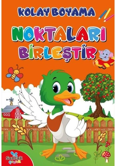 Kolay Boyama - Noktaları Birleştir- Sancak Çocuk