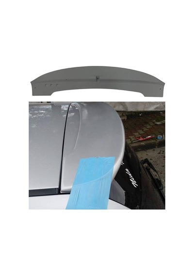 Hyundai Getz Spoiler, Piano Black Abs Plastik, Cam Üstü Spoyler