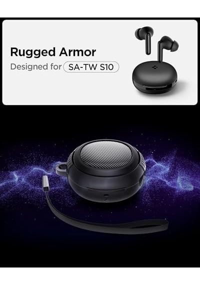 Audio Tws S10 Kulaklık Kılıfı Ekstra Dayanıklı Kılıf Rugged Armor Hava Kanalı Teknolojisi Askeri Sınıf Kor