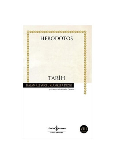 Herodotos Tarih Hasan Ali Yücel Klasikler Herodotos