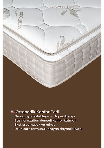 Mobyat Konfor Plus Ultra Full Ortopedik Pedli Tek Kişilik Yatak