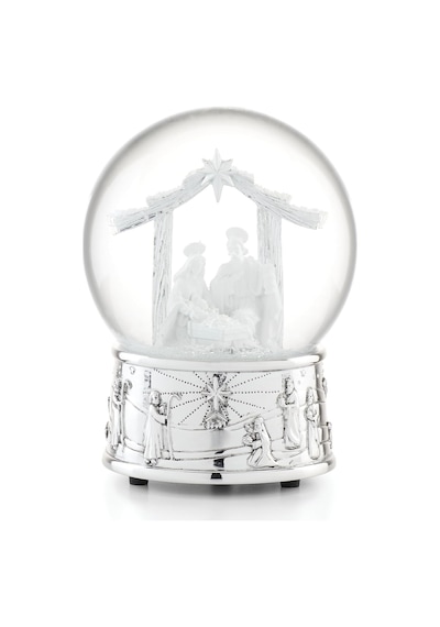 Lenox Reed And Barton Nativity Müzikal Kar Küresi, 1,4 Kg, Çoklu