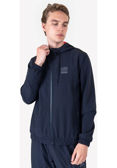 Lescon Lacivert Erkek Fermuarlı Kapüşonlu Sweatshirt 23n-1139