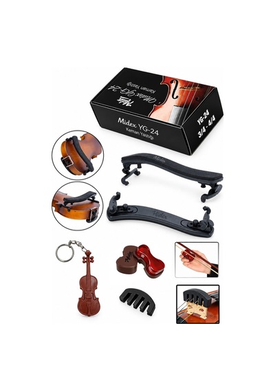 Midex Yg-24 Çocuk Kemanı Yastığı 1/4 Ve 1/2 Uyumlu Reçine