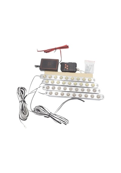 4x9 Ledli Panjur İçi Çakar Lamba Sarı Sarı - Sarı Sarı 24v/lapa182-3