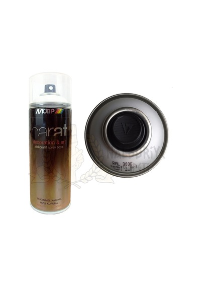 Motip Carat Yarı Mat Sedefli Gri Sprey Boya 400 ML - Ral9006